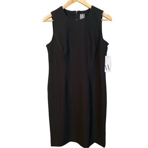 NWT Worthington Petite Women's Sleeveless Classic Iconic Black Dress Size 4P